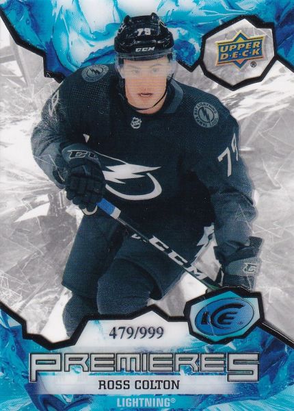 insert RC karta ROSS COLTON 21-22 UD Ice Premieres /999